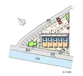 ★手数料０円★鴻巣市生出塚１丁目　月極駐車場（LP）